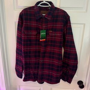 #38 Orvis medium men’s flannel new with tags